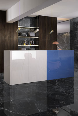 MARCA CORONA_APPARENT REALITY_VIRTUAL SET_NEWLUXE_EFFETTO MARMO