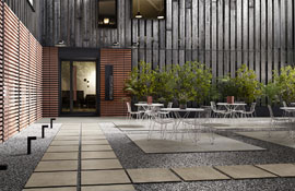 LEA CERAMICHE_APPARENT REALITY_PIASTRELLE DA 2CM_PIASTRELLE DA ESTERNO_3D VIRTUAL SET