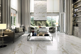 ITALON_APPARENT-REALITY_VIRTUAL-SET_LIVING_CHARME-EVO_EFFETTO-MARMO-LUCIDO-CALACATTA_CLASSIC_3D